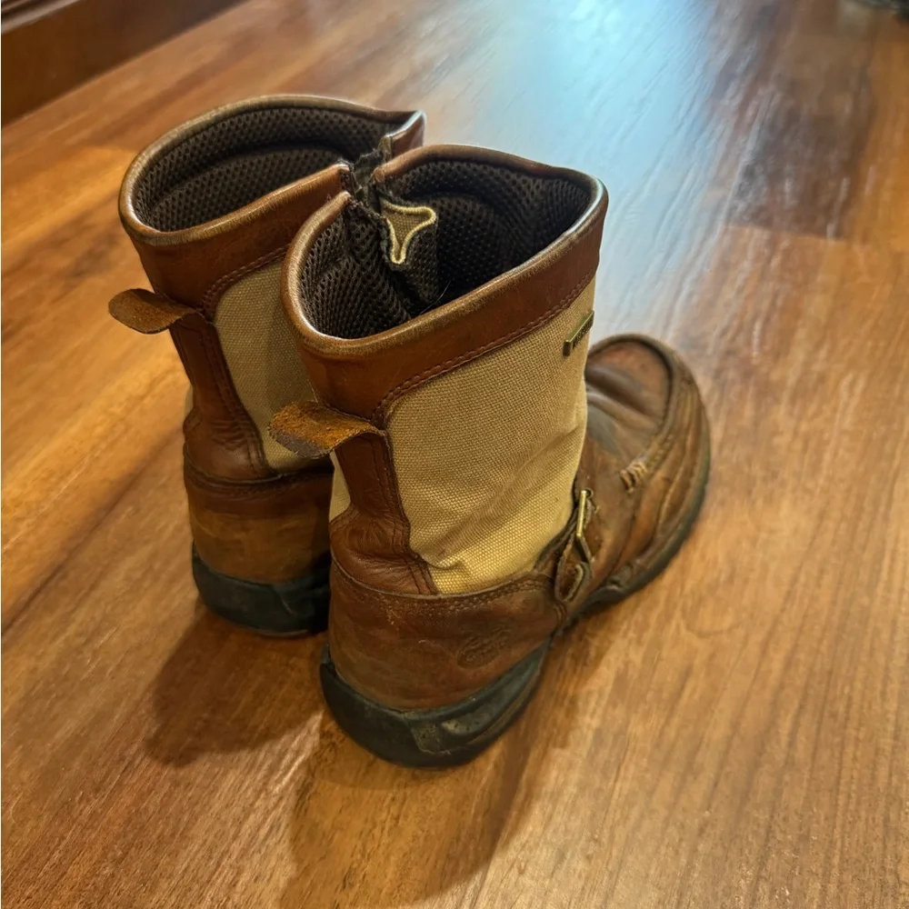 Georgia Boot Brown and Tan Leather Boots 8M
